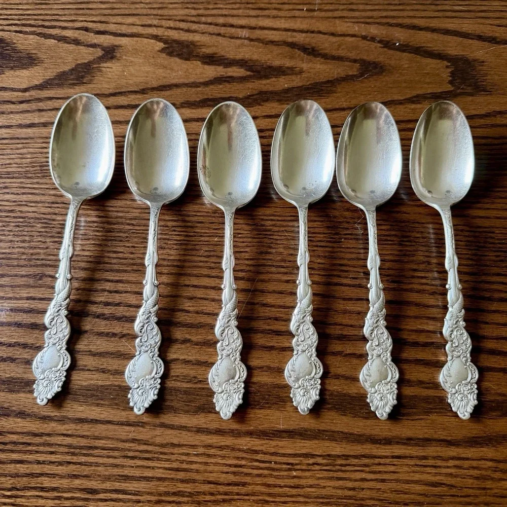 Rogers International Silver Columbia Silverplate 1893 Tablespoons (Serving)‎ 6